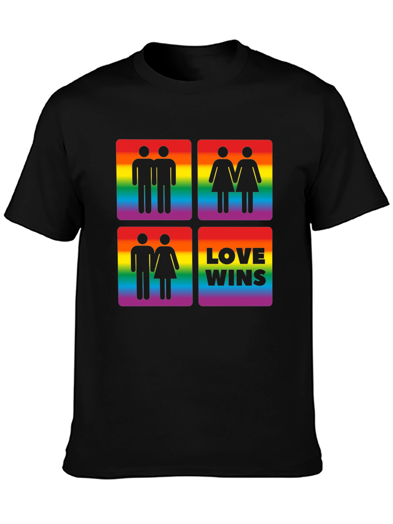 Love Wins LGBT Pride Graphic Tee
