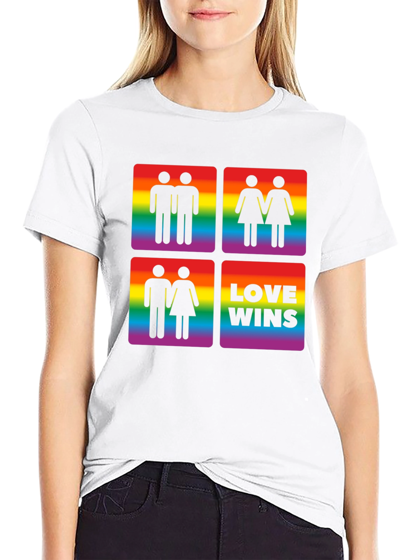 Love Wins LGBT Pride Graphic Tee