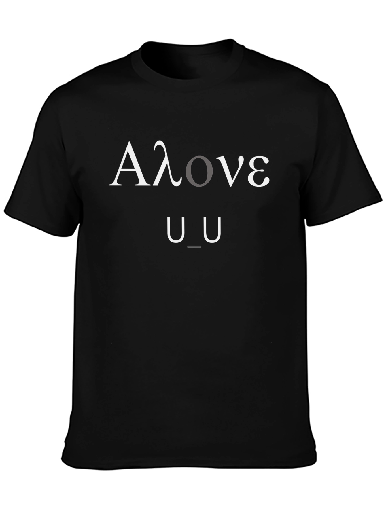 Alone Graphic Tee - Comfort and Style