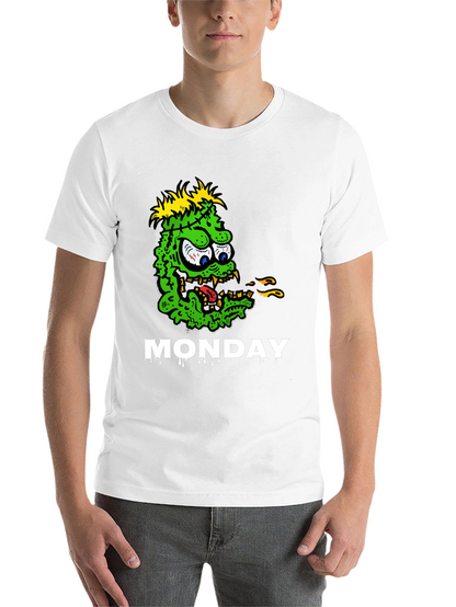 Monster Monday Graphic Tee - Black