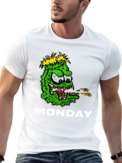 Monster Monday Graphic Tee - Black