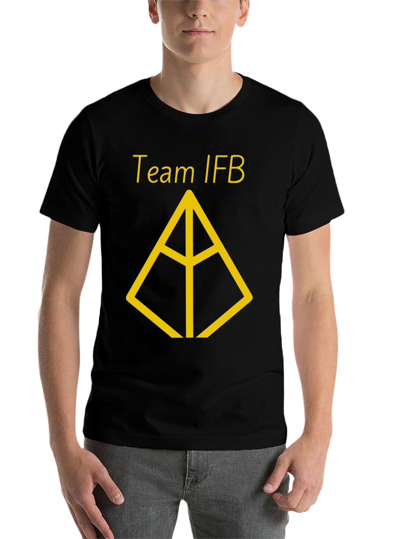 Team IFB Black Graphic Tee