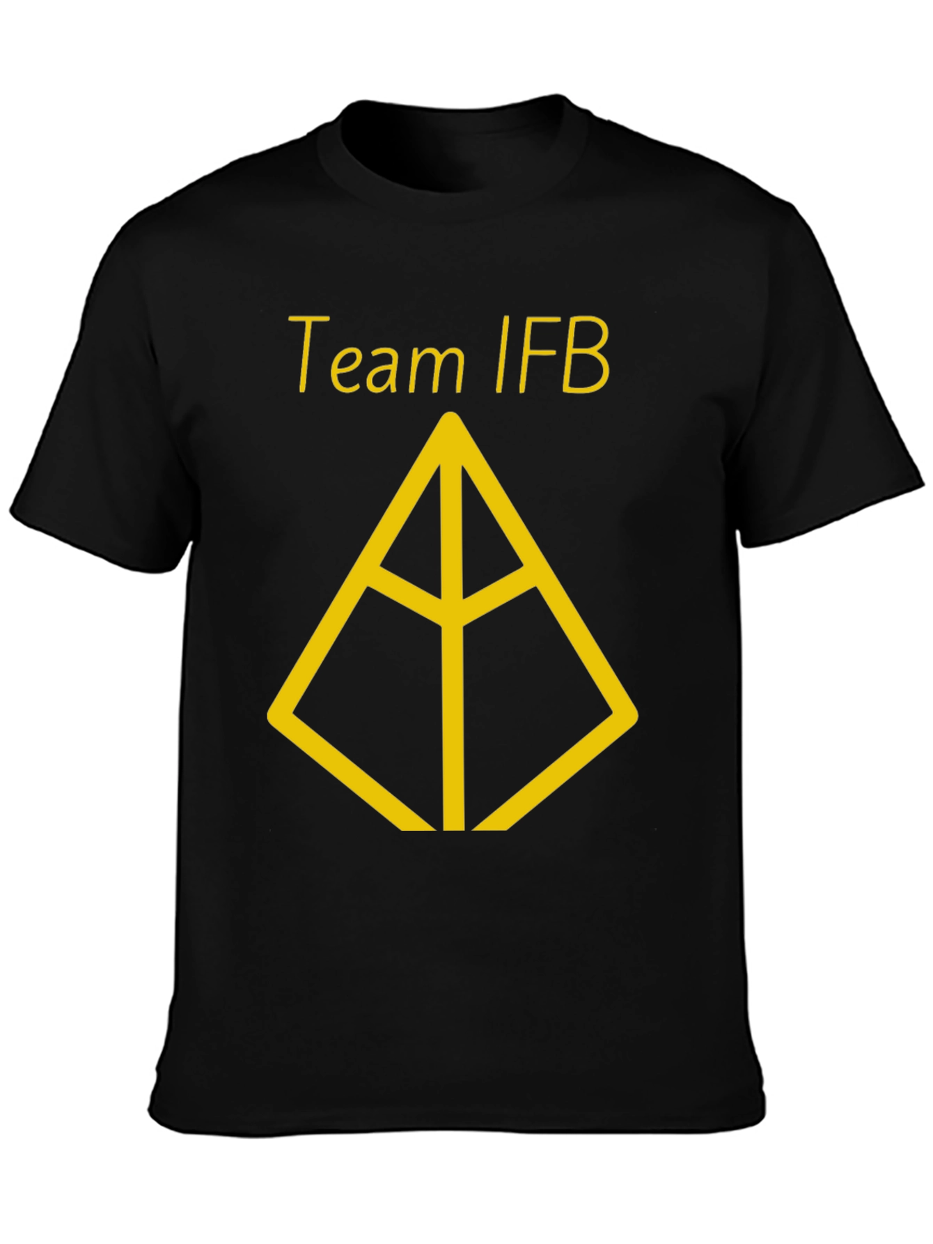 Team IFB Black Graphic Tee