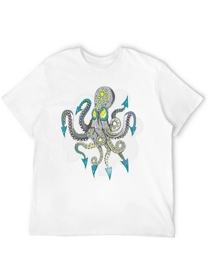 Octopus Graphic Tee - Cool Sea Life Design