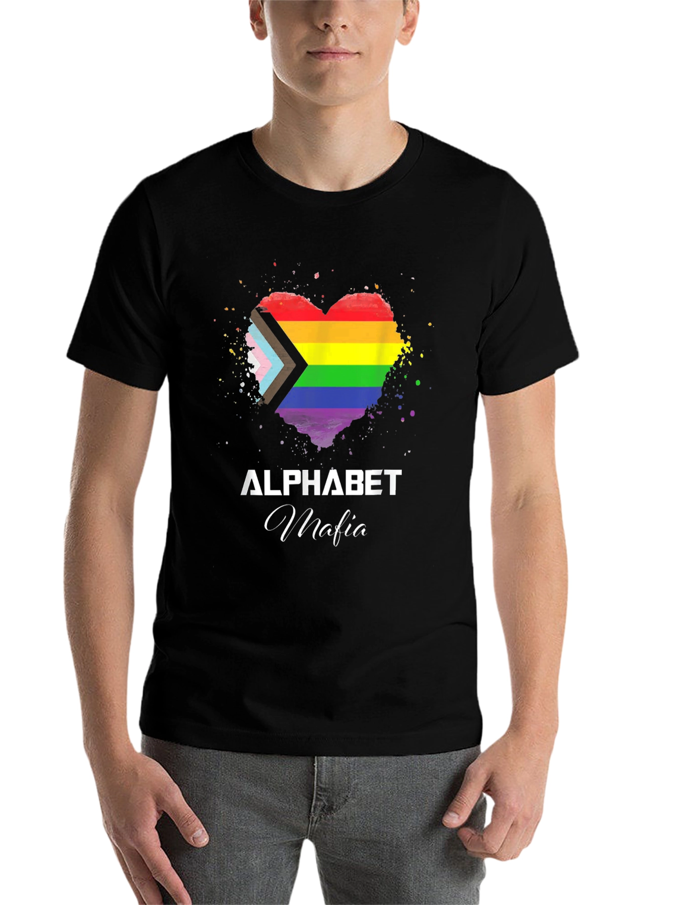 LGBT Pride Alphabet Mafia Graphic T-Shirt