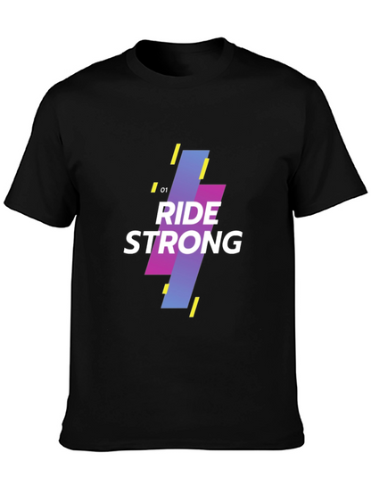Ride Strong Graphic Tee - Black