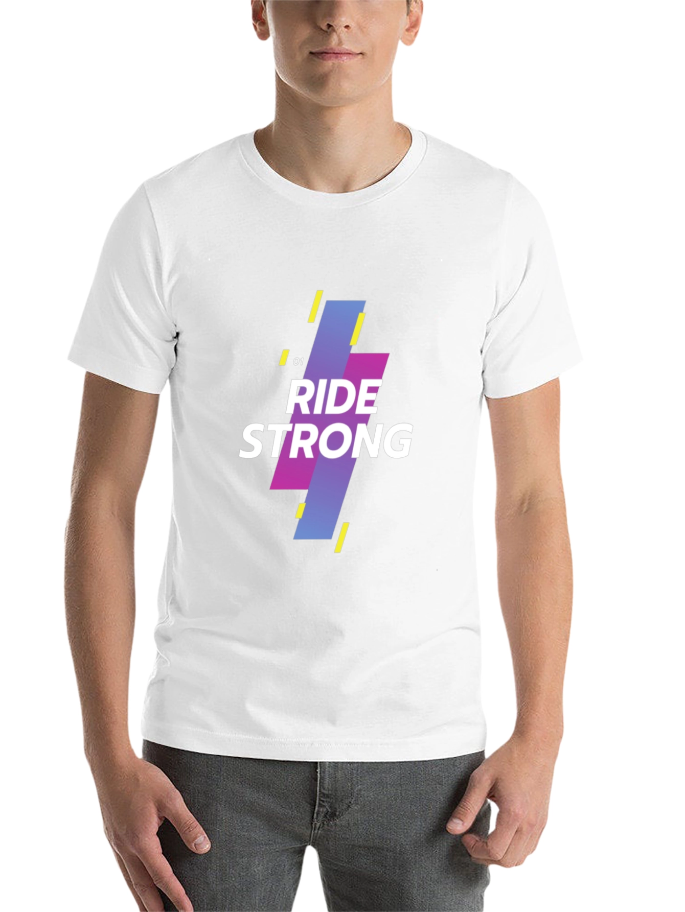 Ride Strong Graphic Tee - Black
