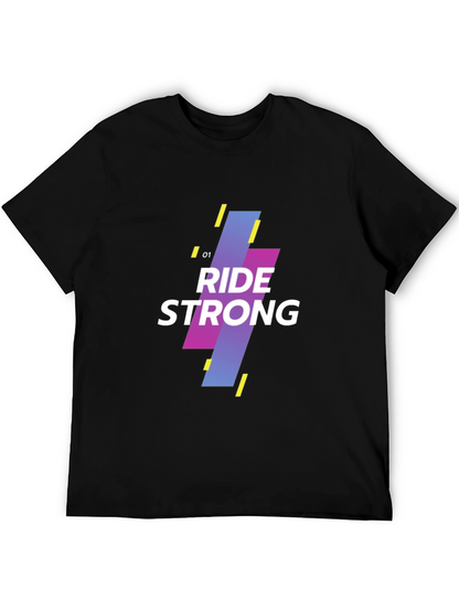 Ride Strong Graphic Tee - Black