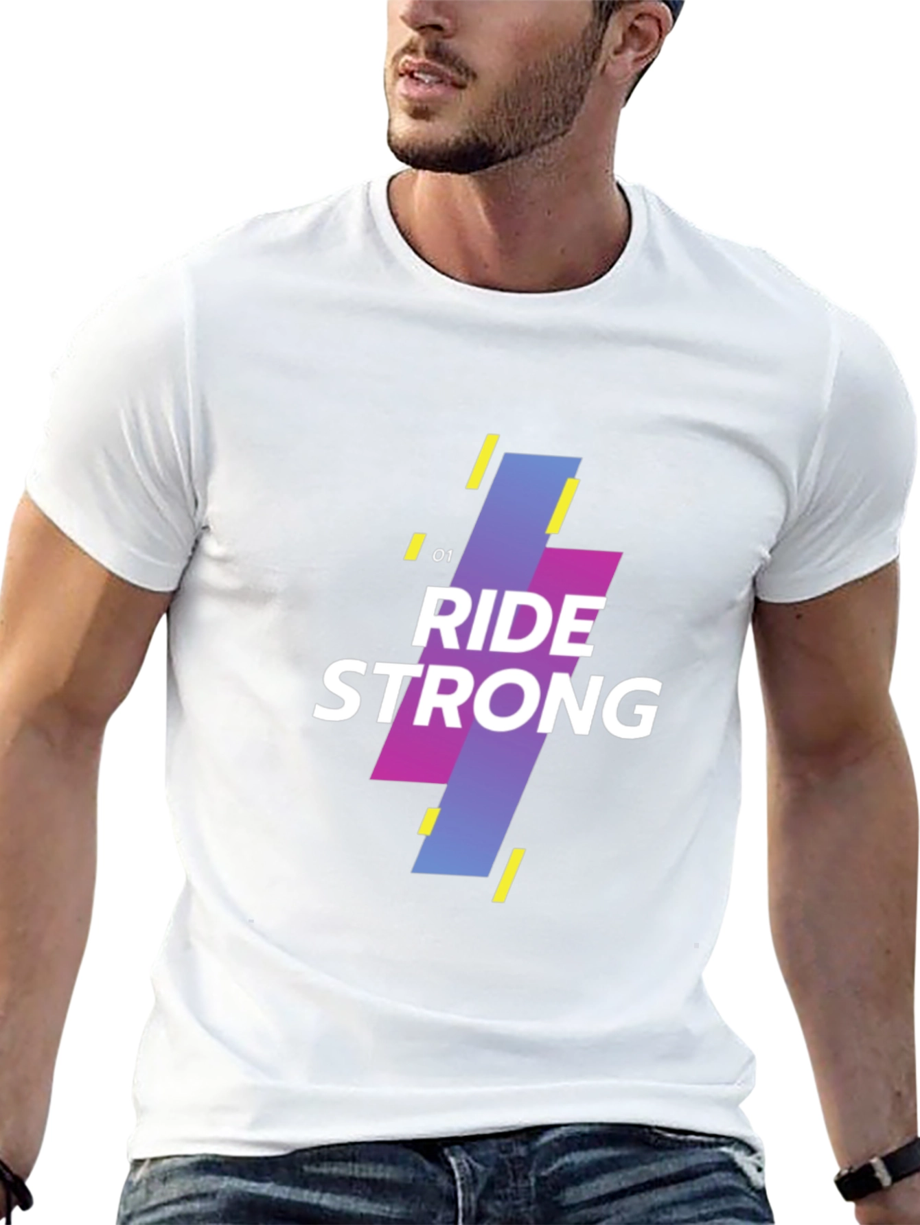 Ride Strong Graphic Tee - Black