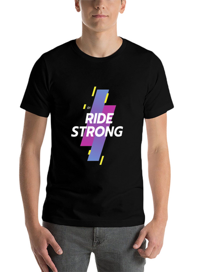 Ride Strong Graphic Tee - Black