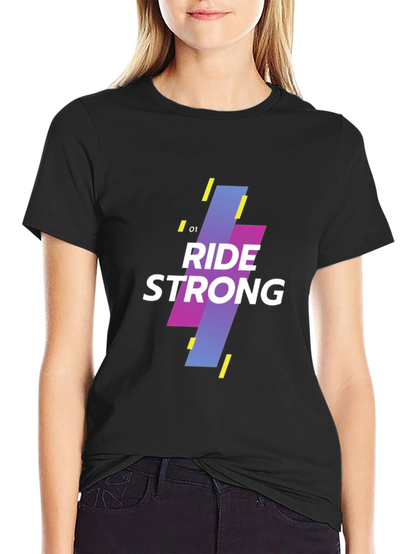 Ride Strong Graphic Tee - Black