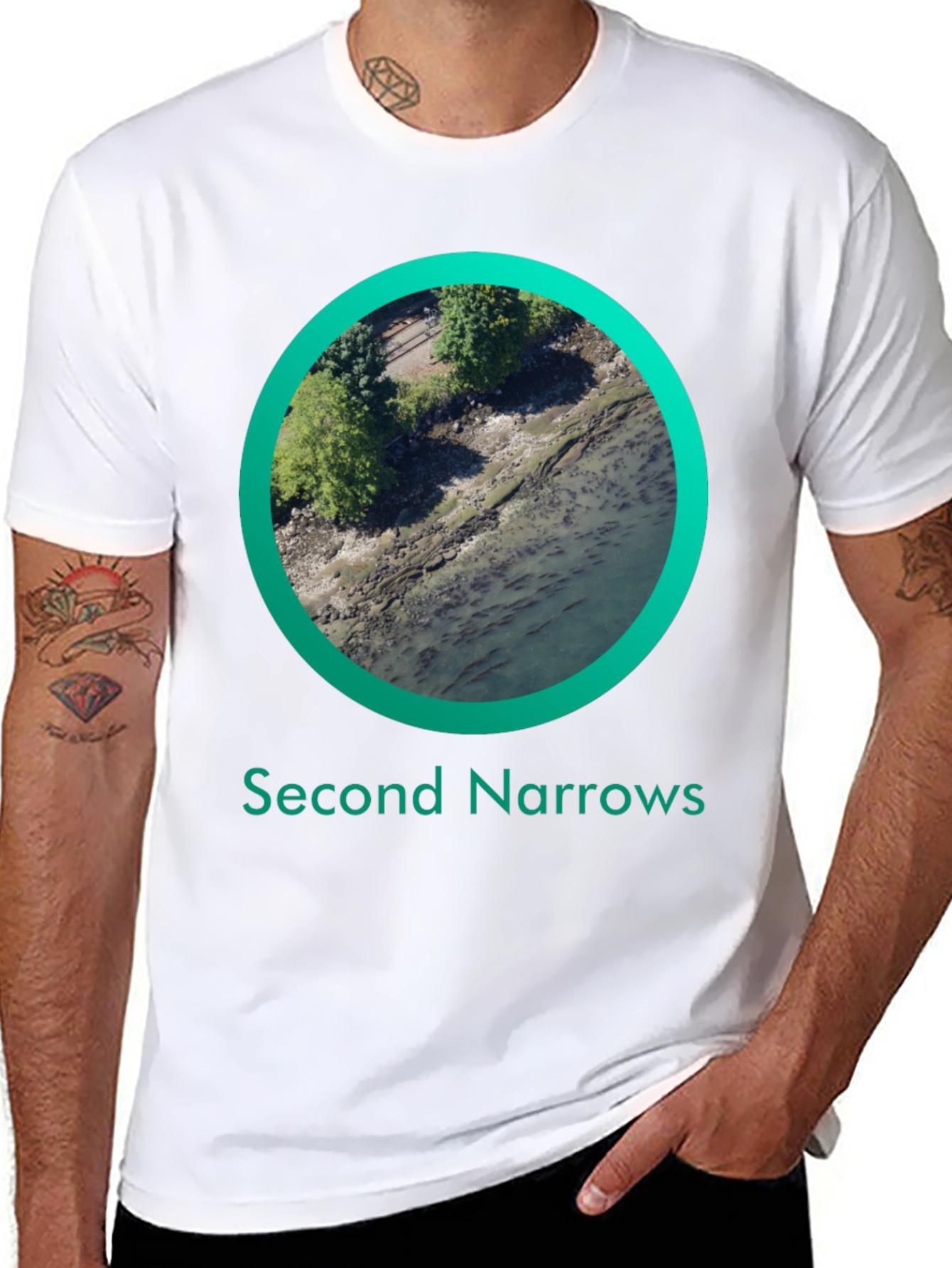 Second Narrows Graphic T-Shirt - Black