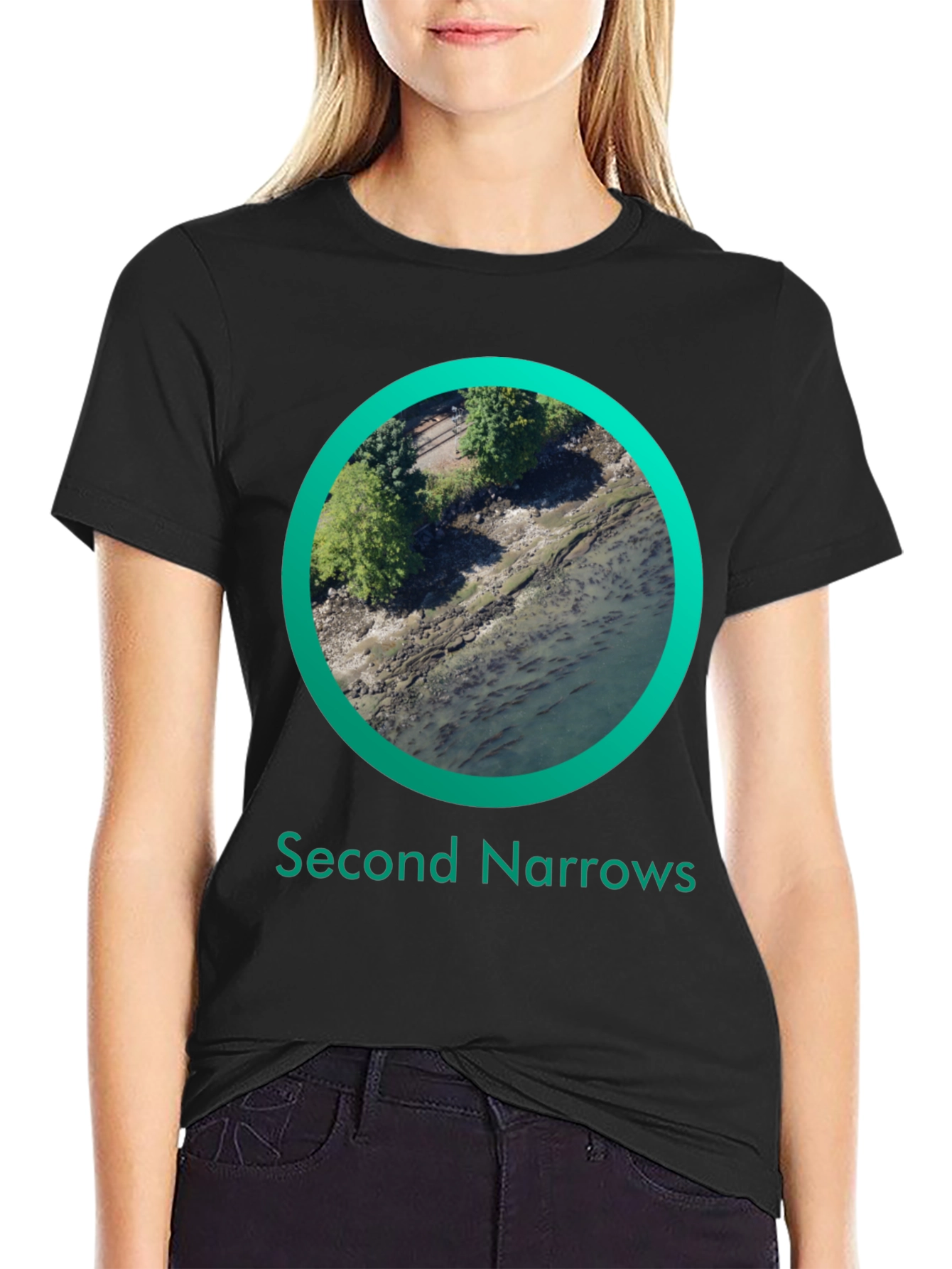 Second Narrows Graphic T-Shirt - Black