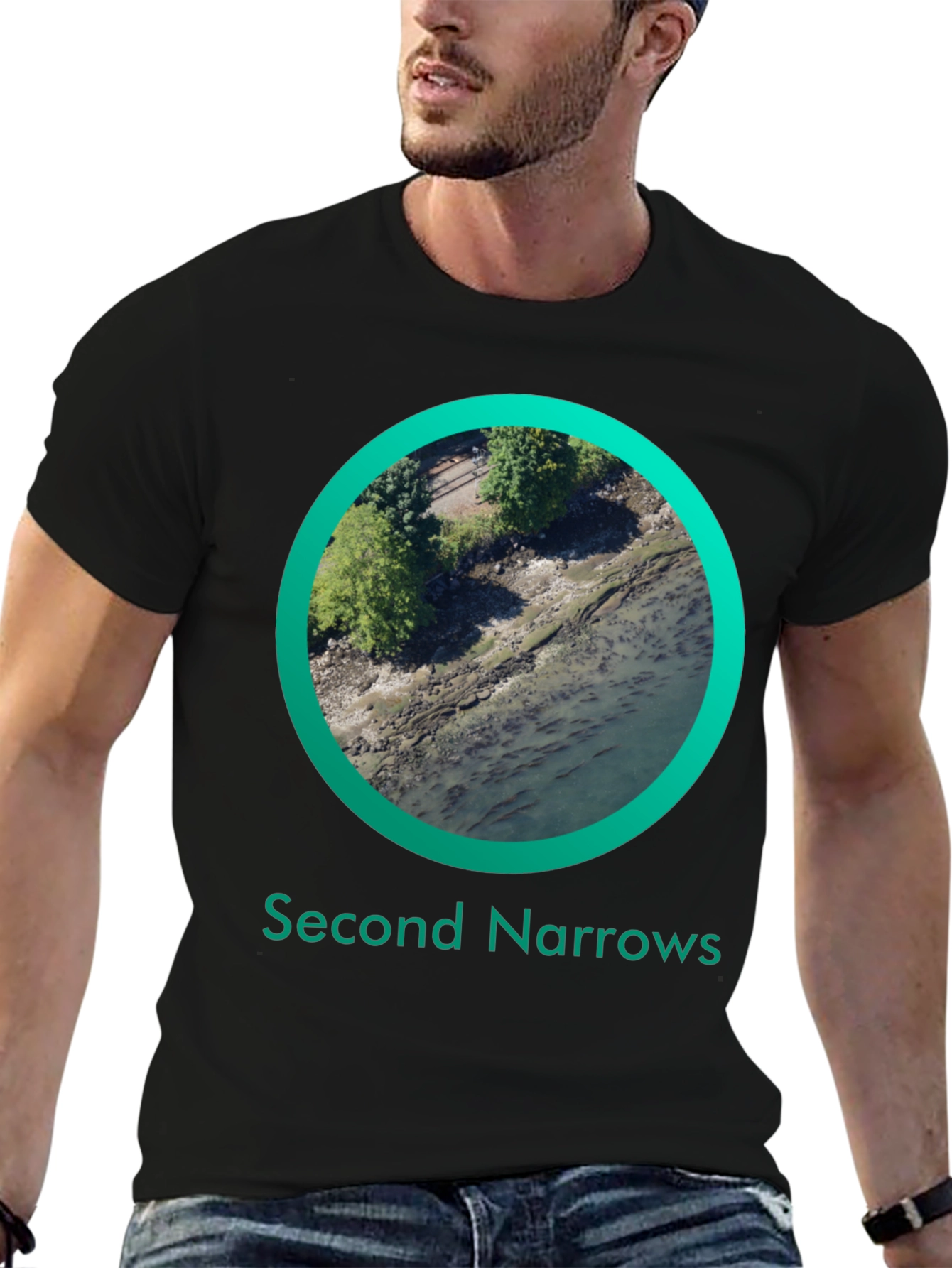 Second Narrows Graphic T-Shirt - Black