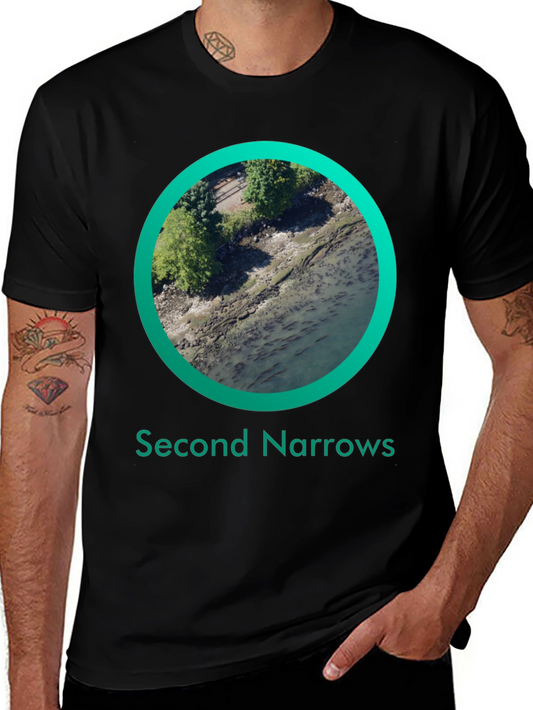 Second Narrows Graphic T-Shirt - Black