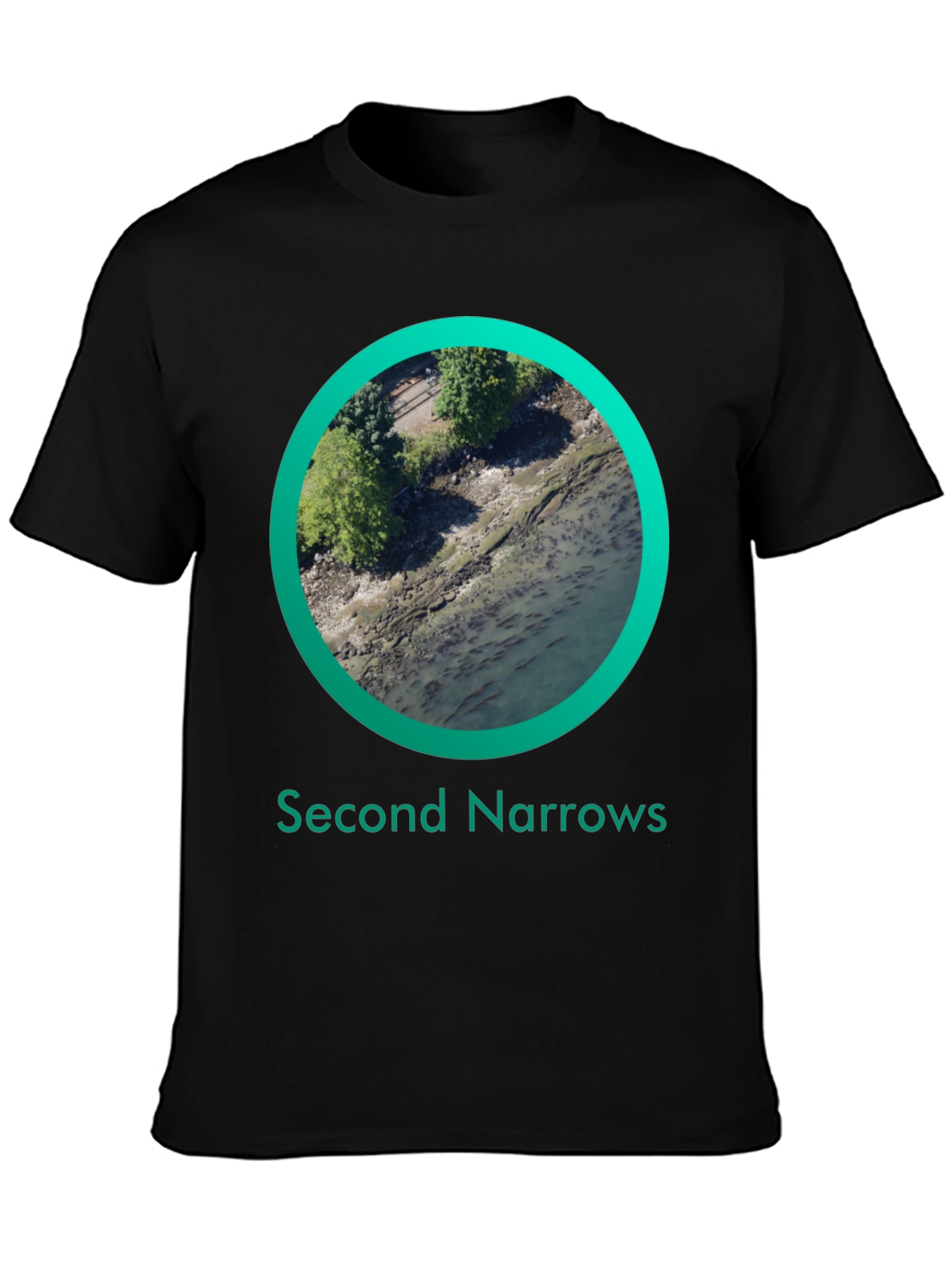 Second Narrows Graphic T-Shirt - Black