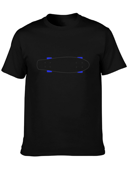 Modern Black T-Shirt with Minimalist Design