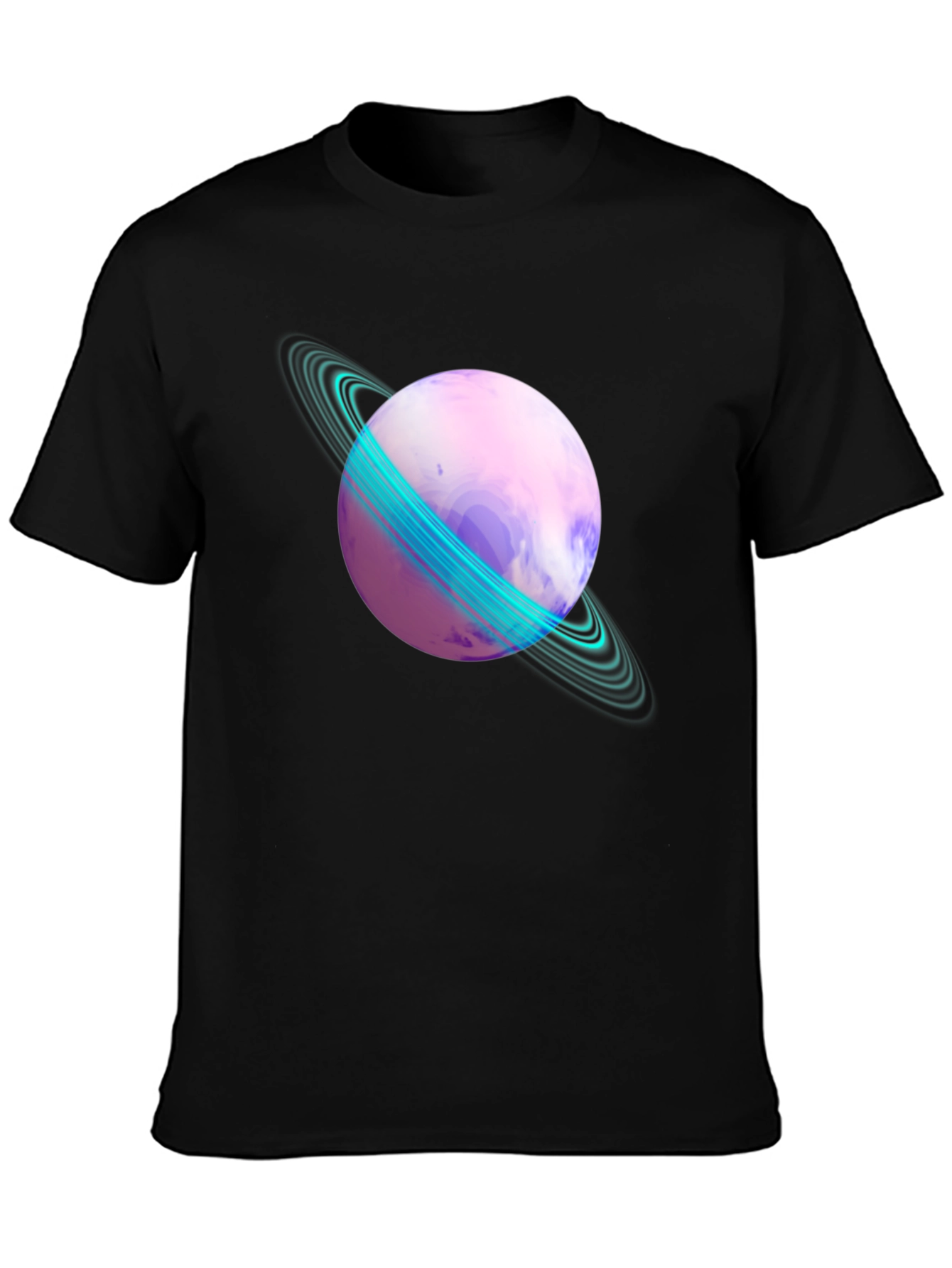 Saturn Graphic T-Shirt - Galaxy Style