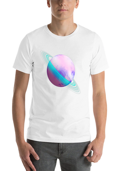 Saturn Graphic T-Shirt - Galaxy Style