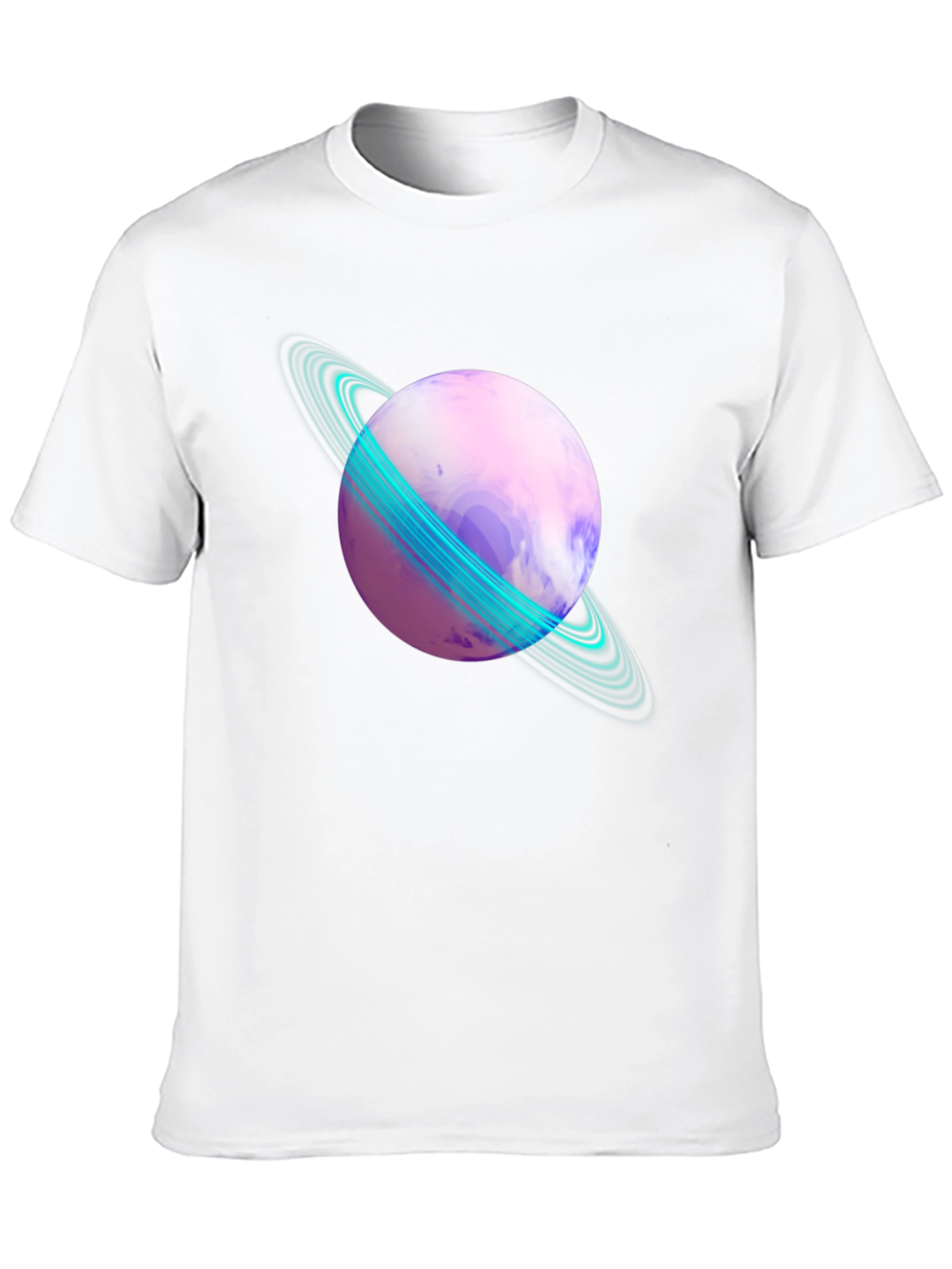 Saturn Graphic T-Shirt - Galaxy Style