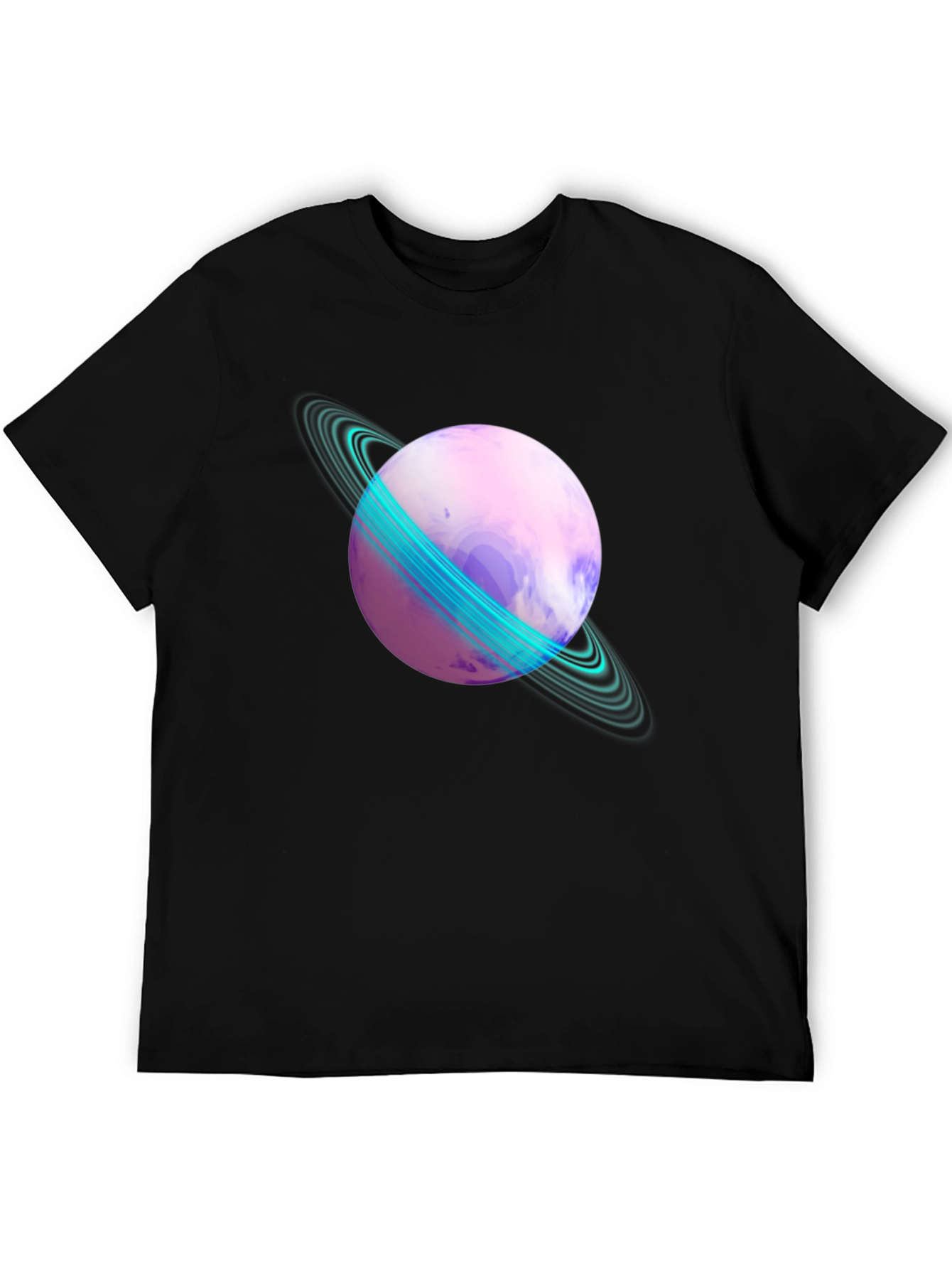 Saturn Graphic T-Shirt - Galaxy Style
