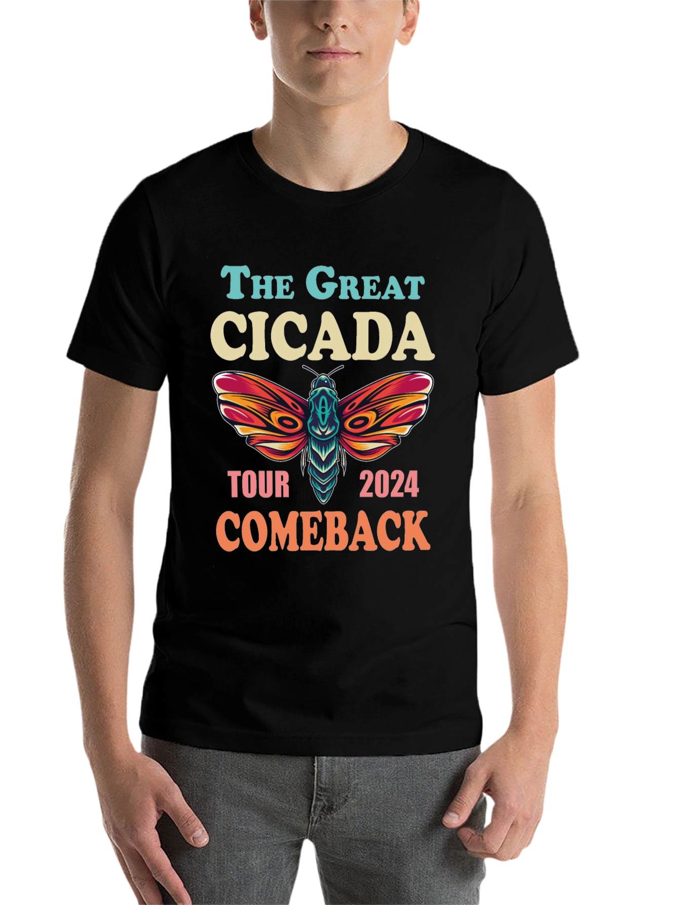 The Great Cicada Comeback Tour 2024 T-Shirt