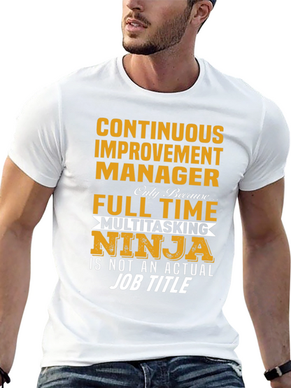 Continuous Improvement Manager T-Shirt