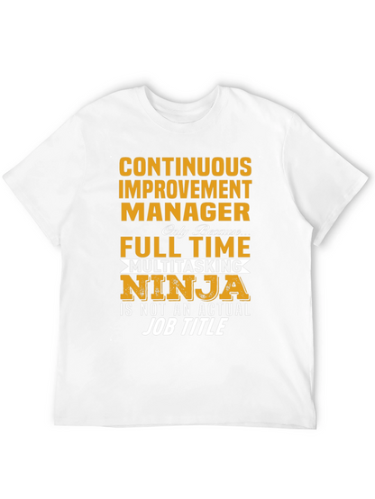Continuous Improvement Manager T-Shirt