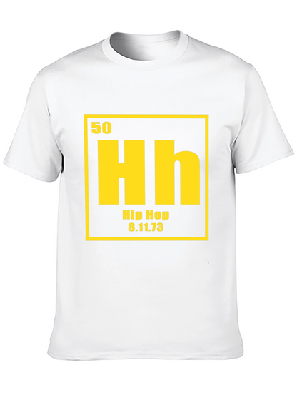 Hip Hop Element T-Shirt - Black Cotton Tee