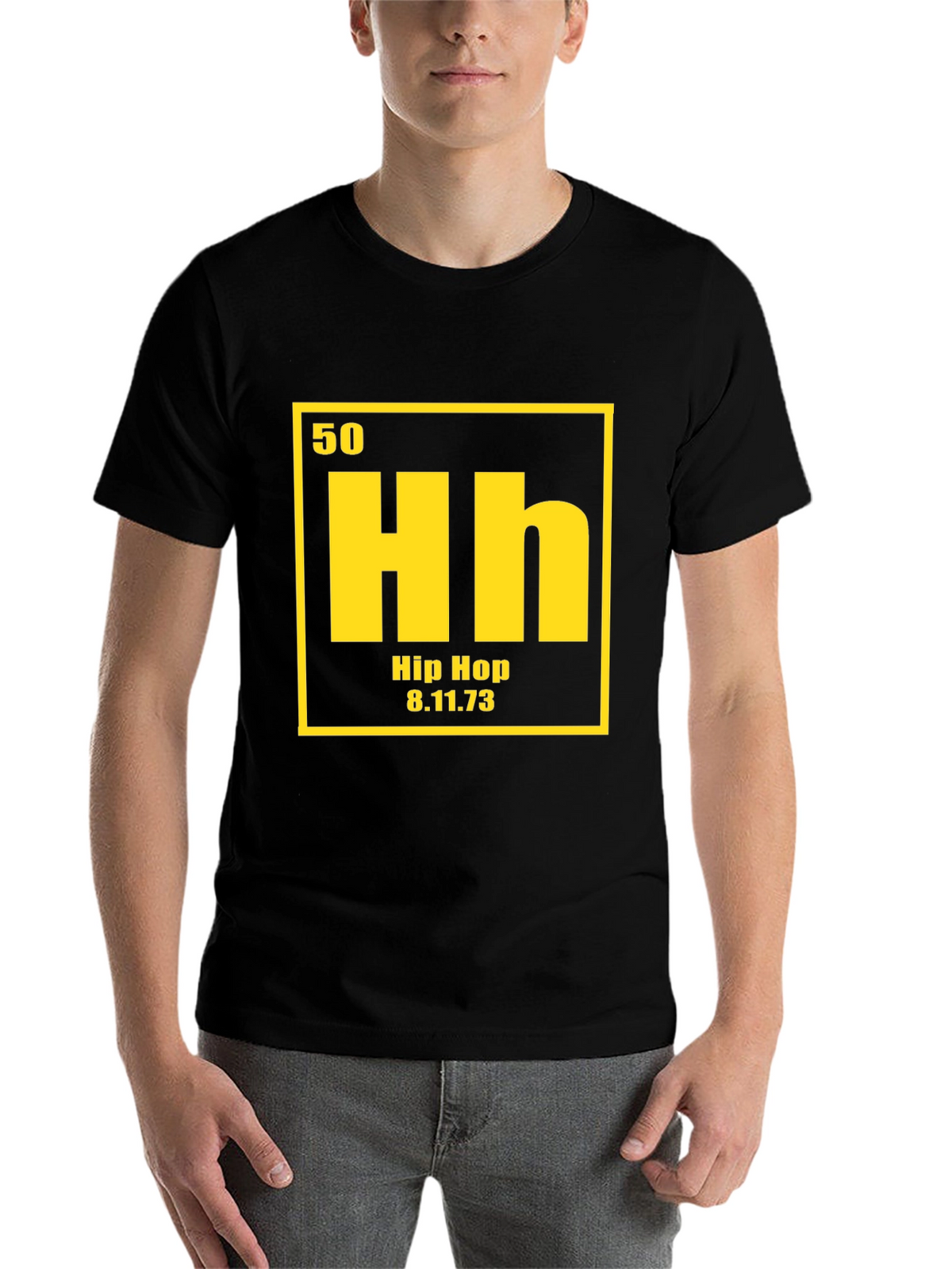 Hip Hop Element T-Shirt - Black Cotton Tee