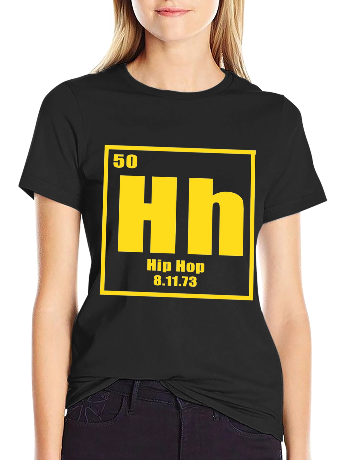 Hip Hop Element T-Shirt - Black Cotton Tee