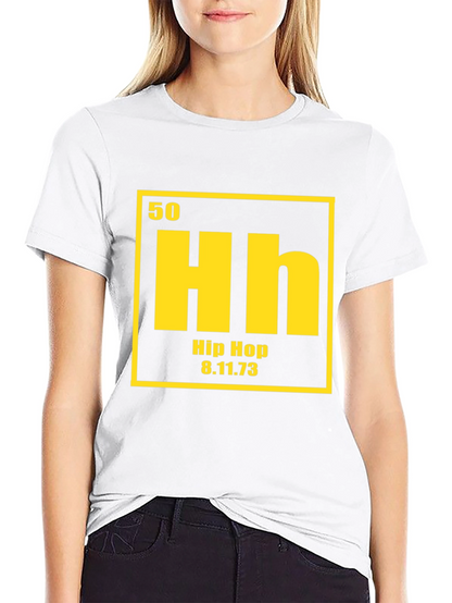 Hip Hop Element T-Shirt - Black Cotton Tee