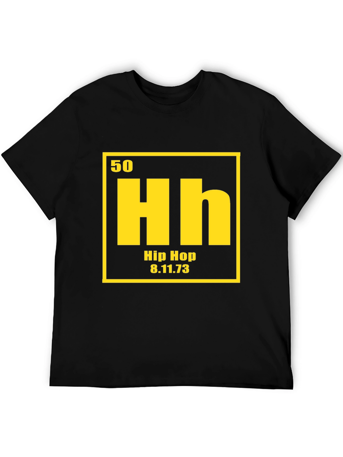 Hip Hop Element T-Shirt - Black Cotton Tee