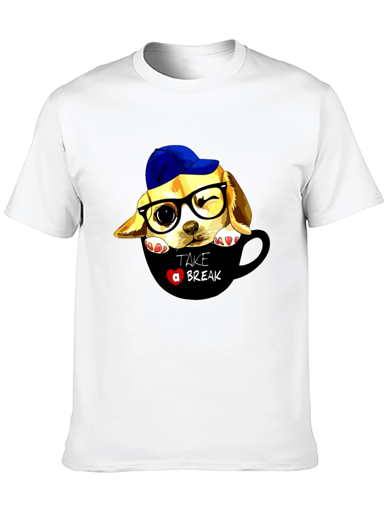 Take a Break Dog T-Shirt