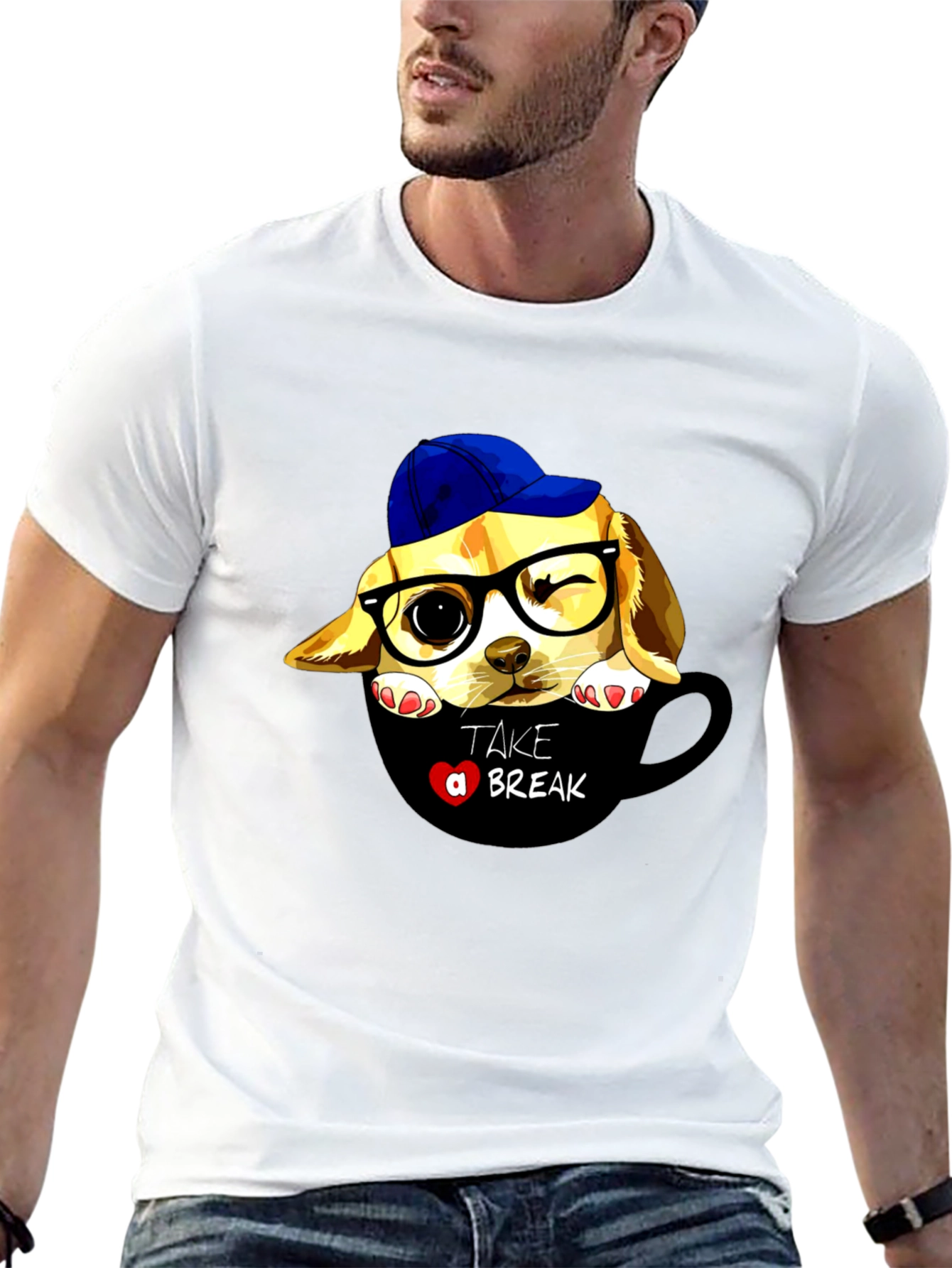 Take a Break Dog T-Shirt