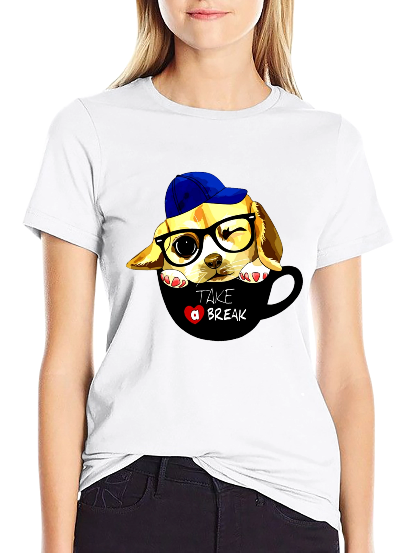 Take a Break Dog T-Shirt