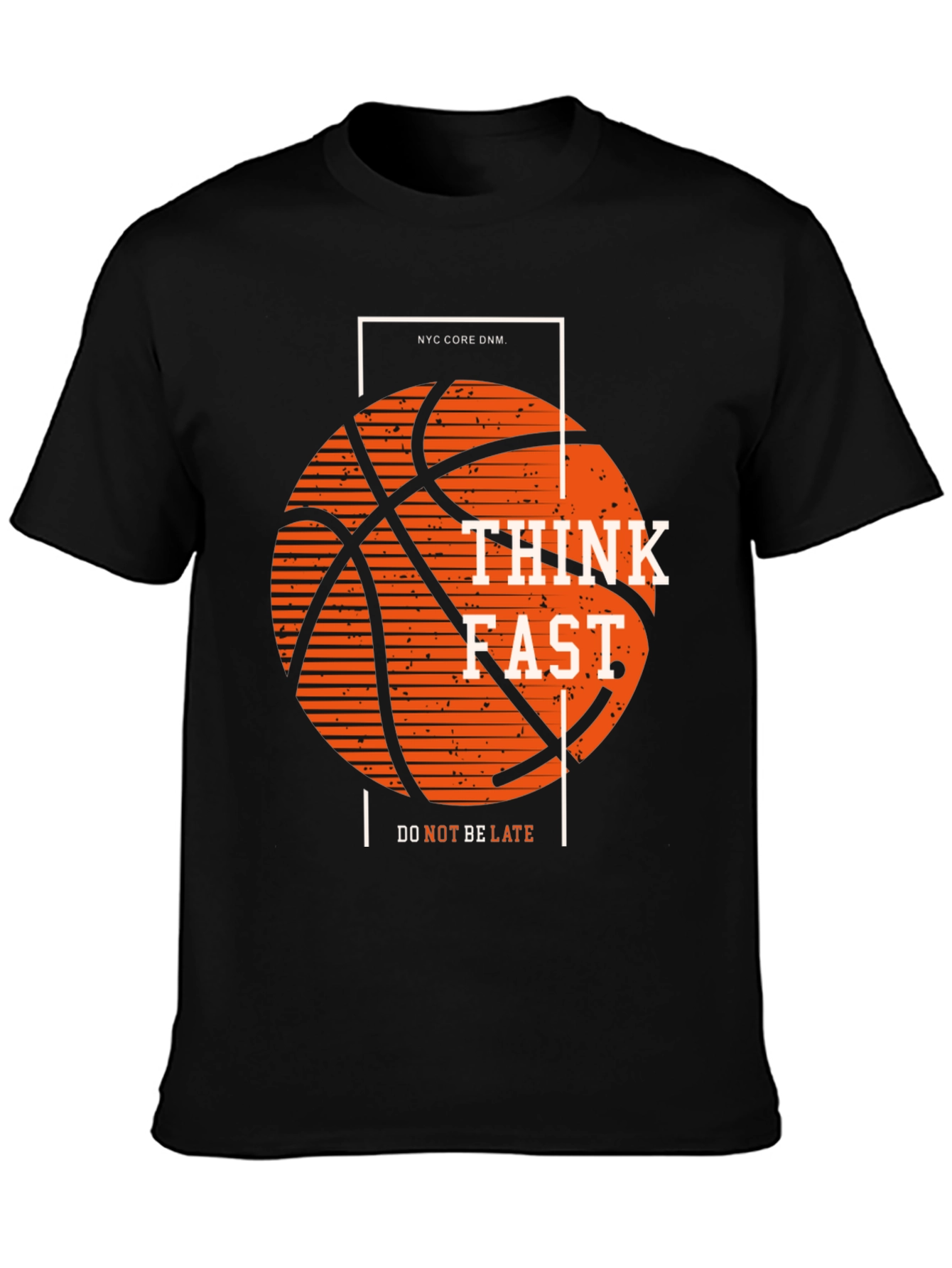 Think Fast Basketball Graphic Tee