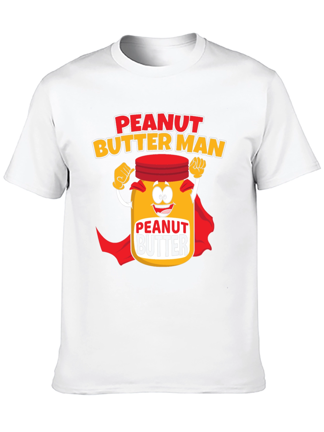 Peanut Butter Man Graphic T-Shirt