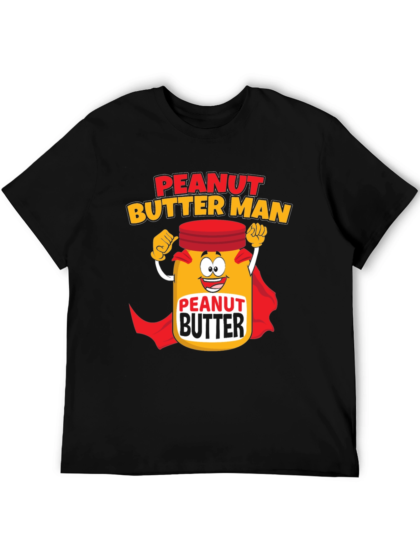 Peanut Butter Man Graphic T-Shirt