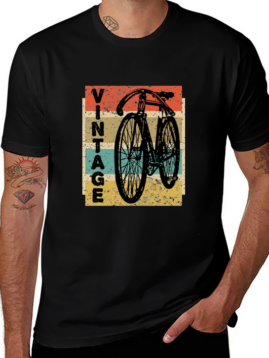 Vintage Bicycle Graphic T-Shirt