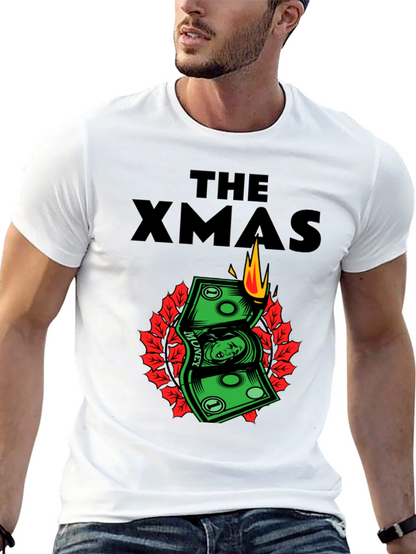 The Xmas Money T-Shirt - Burning Cash Holiday Tee