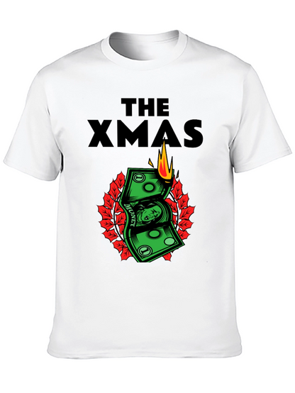 The Xmas Money T-Shirt - Burning Cash Holiday Tee