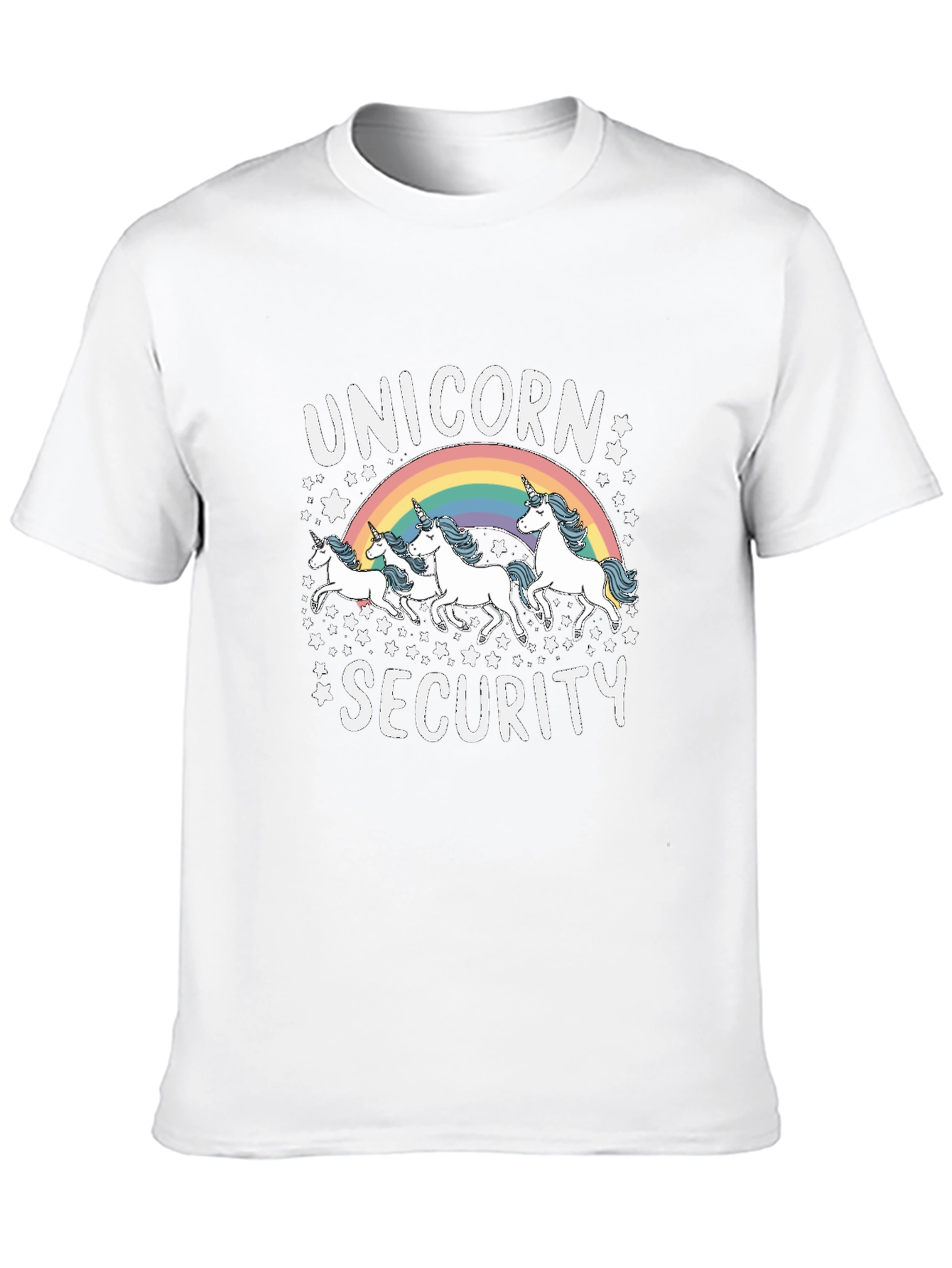 Unicorn Security Graphic Tee