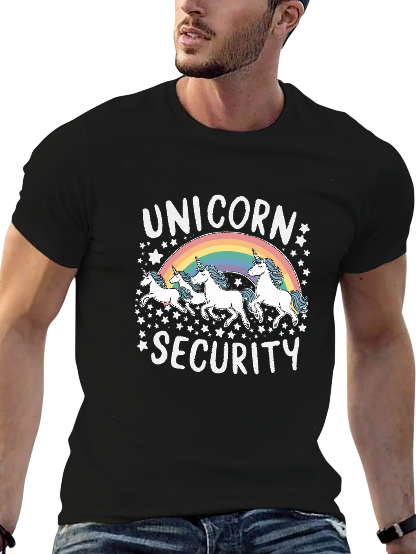 Unicorn Security Graphic Tee