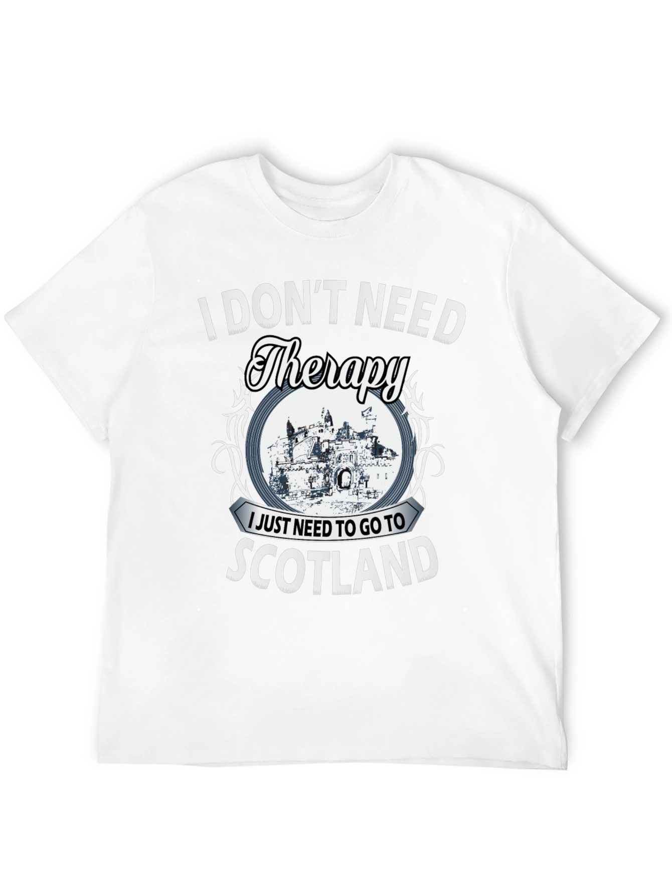 Scotland Therapy Graphic T-Shirt