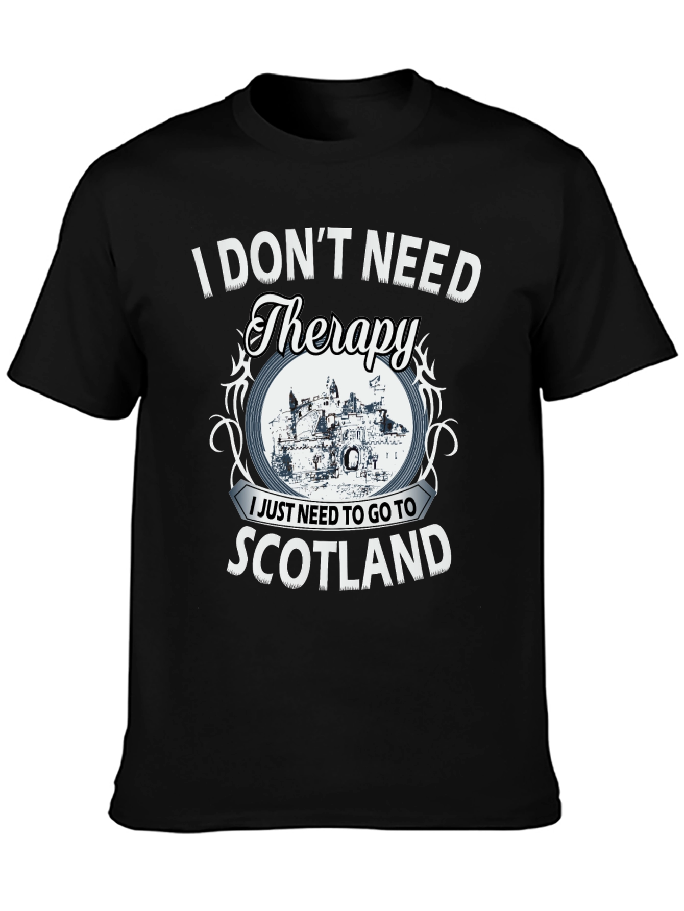 Scotland Therapy Graphic T-Shirt