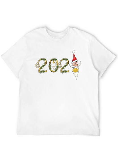 Festive 2024 Santa Graphic T-Shirt