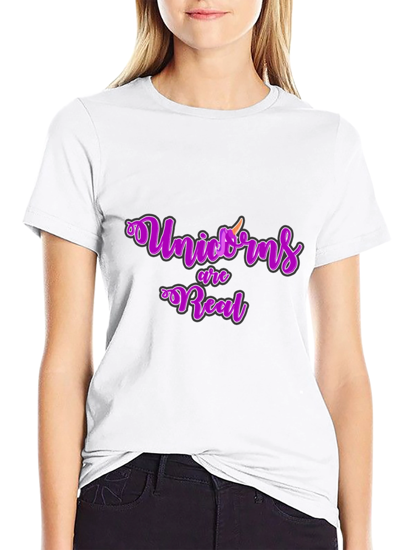 Unicorns Are Real Graphic T-Shirt