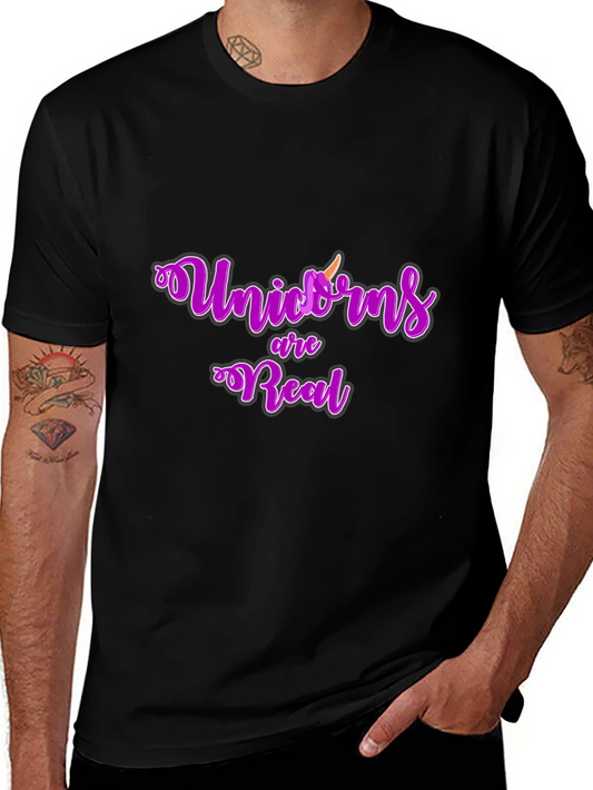 Unicorns Are Real Graphic T-Shirt