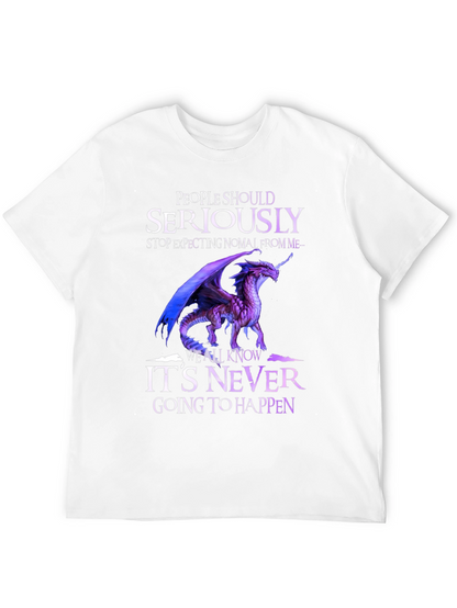 Dragon Graphic T-Shirt - Seriously Never Going to Happen